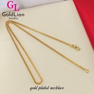 Gold Necklace Necklace Adult/Boy 4CM (GN0) shi929
