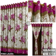 Gorden Smokering Besar Murah 12 Lubang Motif Pink Laura