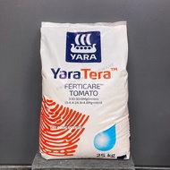 YaraTera FERTICARE TOMATO 3-10-30+8MgO 25kg  NPK Fertilizer Fertigation/Hydroponic肥料Baja AB Yara Ter