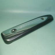 SUZUKI Step 125 - Muffler Cover [ OE Parts ] - Chrome + Carbon Racing