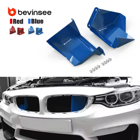 BEVINSEE Air Intake Scoops for BMW F30 F20 F22 F21 F23 F33 F36,M2 F87,M3 F80,M4 F82/F83 N20 N55 B48 