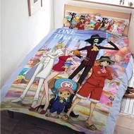 台灣製 海賊王床單 床笠 枕頭套 被套 枕頭袋 被袋 MIT 航海王 One Piece Chopper 路飛 Luffy 草帽海賊團 娜美 Nami 山治 Sanji 三件套 四件套 單人床 雙人床
