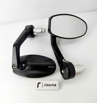 กระจกปลายแฮนด์ Rizoma RZM ทรงรี เคฟล่า ใส่ได้ทุกรุ่น