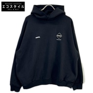 FC REAL Bristol FCRB-240039 黑色 TECH SWEAT 團隊寬鬆連帽衫 M 碼 [二手]