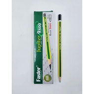 FASTER 2B Pencil Jupiter Black Lead Pencil 铅笔 12pcs/Box 1盒 WP-F-9800