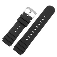 21mm Rubber Watch Strap Bracelet Suitable for Luminox Army Watch 3000 3001 3901 Watchband Convex
