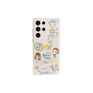 Cute Girl Pattern TPU Soft Phone Case for Samsung Galaxy S26 Ultra S25 FE S25 Ultra S24 Ultra S23 Ul