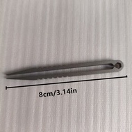 1pc/3pcs Mini Tweezers Titanium Portable Titanium Alloy EDC Tweezers Camping and Hiking Mini Tools