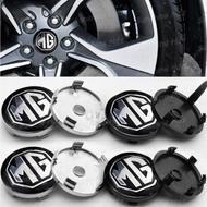 4Pcs 60mm Car Modified ABS Wheel Center Rim Hub Caps Cover Trim Hubcaps 56mm MG Logo Emblem Badge Al
