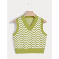 Pre Women's Sweater Vest Graphic Casual