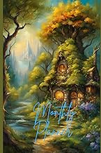 Weekly Planner: Undated 2025, 2026, 2027 Fantasy Landscape Diary / Organizer and Agenda for Women