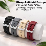 Coros Watch Pace Apex Antiskid Design Sport Color Strap 22mm Coros Pace 3 Pro Pace3 Apex Apex2 Apex 