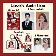 Mini Fankit Cdrama Love's Ambition Zhao Lusi William Chan