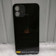 Backglass Backdoor/ IPh 12 Black Rear Cover/ Black/