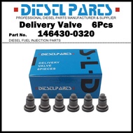 6x Injection Pump VE4 Pressure Valve Delivery Valve 146430-0320 4JG2 4BC2/Nissan TD27 TD42