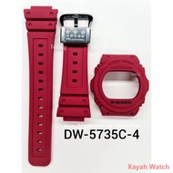 watch band Aksesori ◕✹❅CASIO G-SHOCK BAND AND BEZEL DW5700 DW5750 100% ORIGINAL