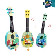 ┋❡Pony doodle gitar mainan kanak-kanak kartun ukulele ukulele alat muzik budak perempuan dinosaur gitar