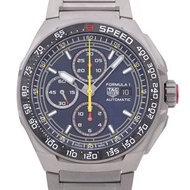 全新未使用 TAG Heuer Formula 1 Oracle Red Bull Racing Chronograph CBZ2080.BF0009 自動腕錶，鈦金屬，藍色，1402 [二手] TA
