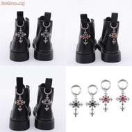 Gothic Metal Religious Shoe Clips - Stylish Embellishments for Shoes