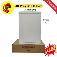 48Way PVC Kotak DB 3 Baris / MCB Distribution Box / Kotak DB [PROMOSI] [Kualiti Bagus]