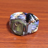 Substitute Casio AW-80V3B AW-80V5B W-94H Braided Elastic Magnetic Elastic Strap