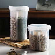 Japanese grains storage tank four-point sealed tank food coarse grain rice barrel moisture-proof hou