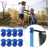 Babyone 8pcs Trampoline End Cap Protective Fitness Blue For The Net Poles Waterproof Durable Safety Leisure Diameter Spare Part GG