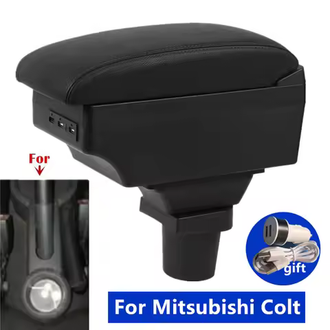 Car Armrest For Mitsubishi Colt Z30 Armrest box For Mitsubishi Colt Storage box Interface Dedicated 