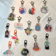 Ghibli keychain combines many movies