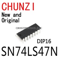 100PCS New and Original DIP16 SN74LS47 74LS47N 74LS47 DIP Integrated IC SN74LS47N in stock GQBO
