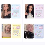 Blackpink card commemorative photo Blackpink unoff