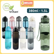 CLASSIC Sports Water Bottle 380ml 500ml 700ml 1L 1.5L BPA-Free Tritan Plastic School Cycling Upstyle