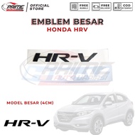MESIN HRV Hood Emblem HRV Hood Logo Honda HRV Emblem - BLACK