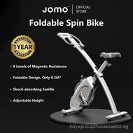 JOMO Foldable Spin Bike Compact Portable Low noise and Adjustable for Home Workout