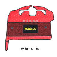 KOBELCO รถขุด SK200-8 SK75-8 SK130-8พรมเช็ดเท้า SK210-8 SK250-8พื้น Cab พรมเช็ดเท้าแผ่นรองเท้ายาง SK