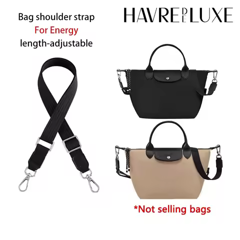 Canvas Bag Shoulder Strap For Longchamp Energy S Durable Fashion Bag Modification Without Punching S