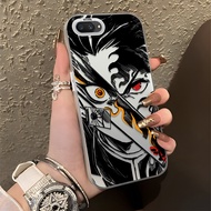 Plating Metal IMD Case For OPPO A3S A12E Phone Cases Casing Solid Color Silicone Cover 7033 CY