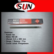 Kawat Las Rd - 260 Nikko Steel Besi Original Asli Per Batang .