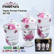 Toples Candy Keramik Fiorenza Set 3 Pcs (ORIGINAL)
