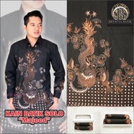 Majeed Formal Batik Shirt For Men M L Xl Xxl Sragenan Cotton Material Ori Nice