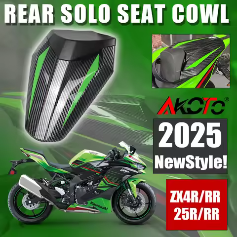 2025+ NEW Motorcycles Rear Solo Seat Cowl Cover For Kawasaki Ninja ZX-4RR ZX4RR ZX4R ZX25R ZX25RR ZX