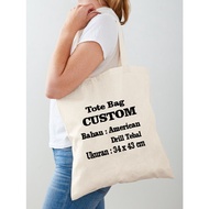 COD!!! CUSTOM THICK TOTE BAG UK.34cm x 43cm CUSTOM/ AS YOU LIKE