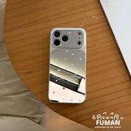 Korean Style Stars Silver Mirror Phone Case For Vivo iQOO Z11 Z11X Z10 Z10X Z10R Z9X Z9 Turbo Plus Z