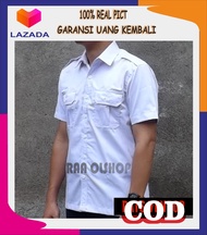 Seragam PNS /  PDL Hem Pangkat / Baju Dinas / PDH Kemeja Secur1ty Korpri Pria Dewasa Kain Halus Jahi