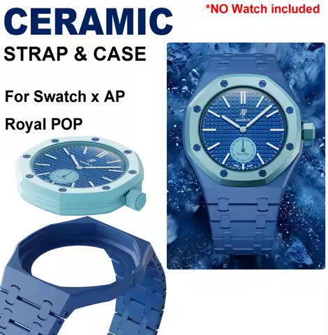Ceramic Bracelet for the Swatch X Audemars Piguet Royal Oak POP Biomaterial Watch