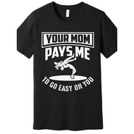 Funny Cool Wrestling USA Design Wrestling Coach Premium T-Shirt 557158 funny Men’s Short Sleeve