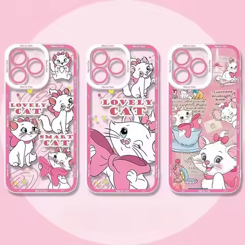 Disney Marie Cat Phone Case For Huawei Honor 90 Lite X9D X9B X9A X7D X7B X8B 20 Nova 5T 3I 7I 7 9 SE