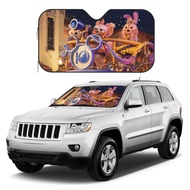 Disney Car Sun Visor Sunshade Windshield Sunscreen Car UV Protection Heat Insulation Cover Dashboard