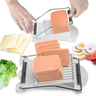 Luncheon Meat Slicer Egg, Fruits, Vegetables Stainless Slicer 10 Equal Slice