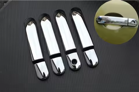 For Nissan Tiida C11 2004-2011 Chrome Door Handle Covers Tiida Latio Versa Trazo Sedan 2006 Accessor